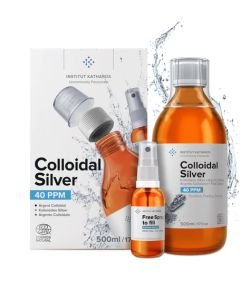 Argent Colloïdal - 40PPM, 500 ml